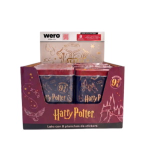 TIN STICKERS WERO HARRY POTTER 8 PLANCHAS HOJALATA