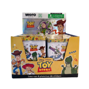 TIN STICKERS WERO TOY STORY 8 PLANCHAS HOJALATA