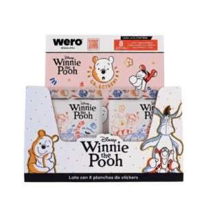 TIN STICKERS WERO WINNIE THE POOH 8 PLANCHAS HOJALATA
