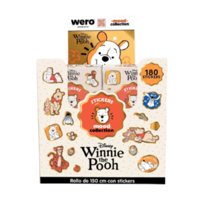 BOX ROLL STICKERS WERO WINNIE THE POOH 150 CM