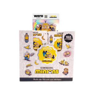 BOX ROLL STICKERS WERO MINIONS 150 CM