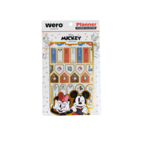 STICKERS PLANNER WERO MICKEY & FRIENDS 6 PLANCHAS