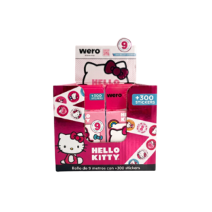 BULLET ROLL STICKERS WERO HELLO KITTY 6 PLANCHAS