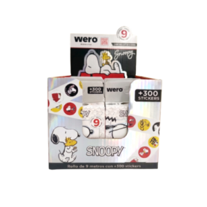 BULLET ROLL STICKERS WERO SNOOPY 6 PLANCHAS