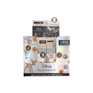 BULLET ROLL STICKERS WERO DISNEY CLASSICS 6 PLANCHAS