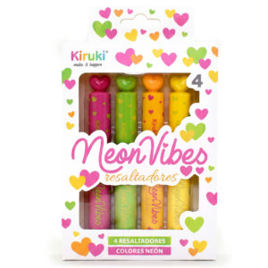 RESALTADOR KIRUKI NEON VIBES X 4 UN