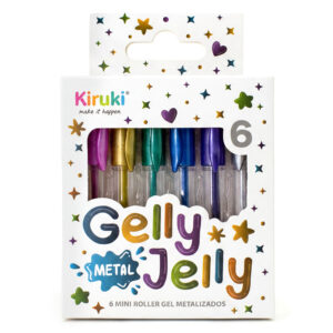 MINI ROLLER KIRUKI GEL METALIC X 6 UN