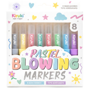 MARCADOR KIRUKI BLOWING PASTEL X 8 UN