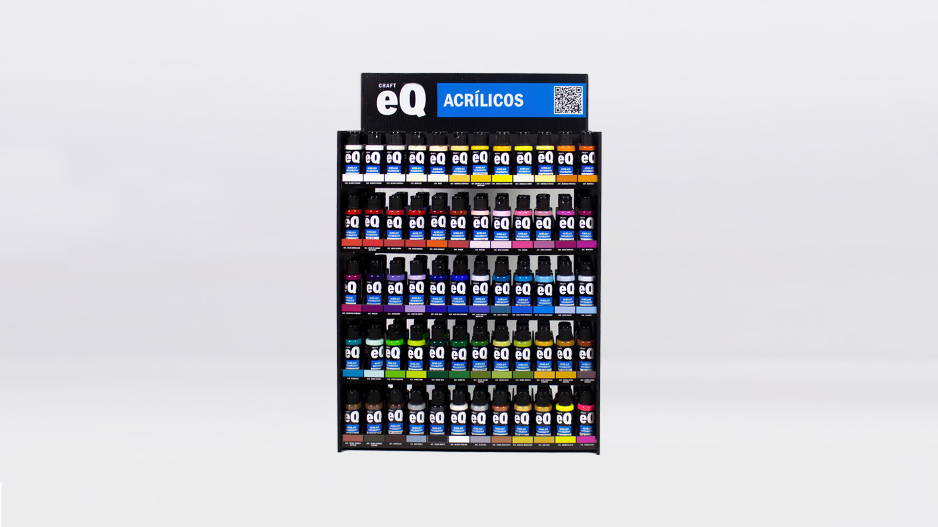 CARGA EXHIBIDOR ACRILICO EQ ARTE 50 CC DECORATIVOS