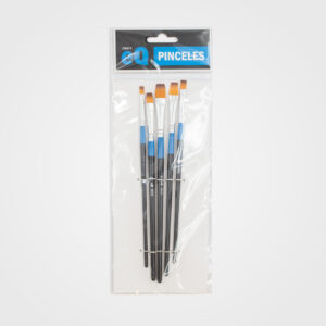 SET EQ ARTE PINCELES MIXTO PLANO 650