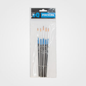 SET EQ ARTE PINCELES MIXTO REDONDO 660