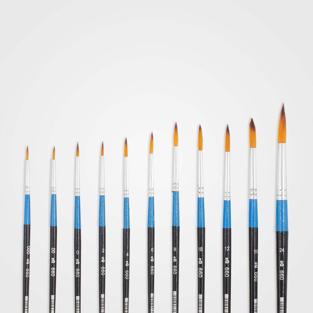 PINCELES EQ ARTE REDONDO 660-24