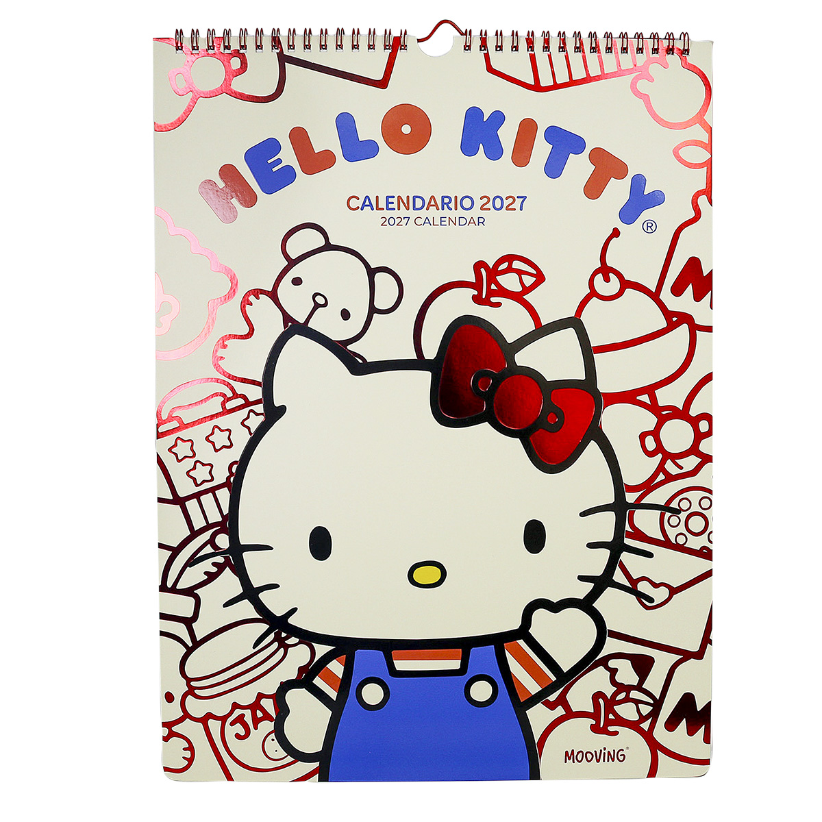 CALENDARIO MOOVING 30X40 HELLO KITTY