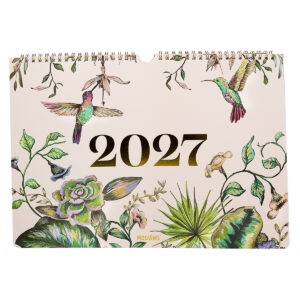 CALENDARIO MOOVING 35X25 FLORAL