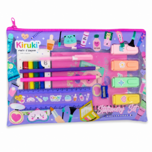SET STATIONERY KIRUKI SPORTS + MAKE UP