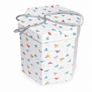SET FLUXXO CAJA HEXAGONAL ESCRITURA