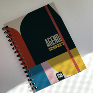 AGENDA BIG LIFE 16*22 TETRIS SEMANA A LA VISTA 2027