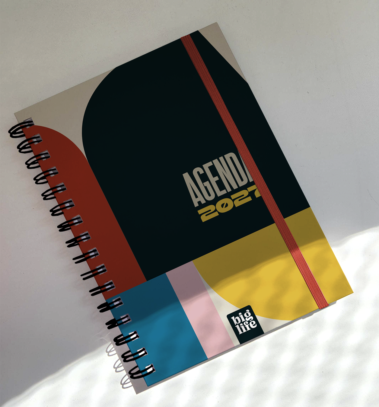 AGENDA BIG LIFE 16*22 TETRIS DXP 2027