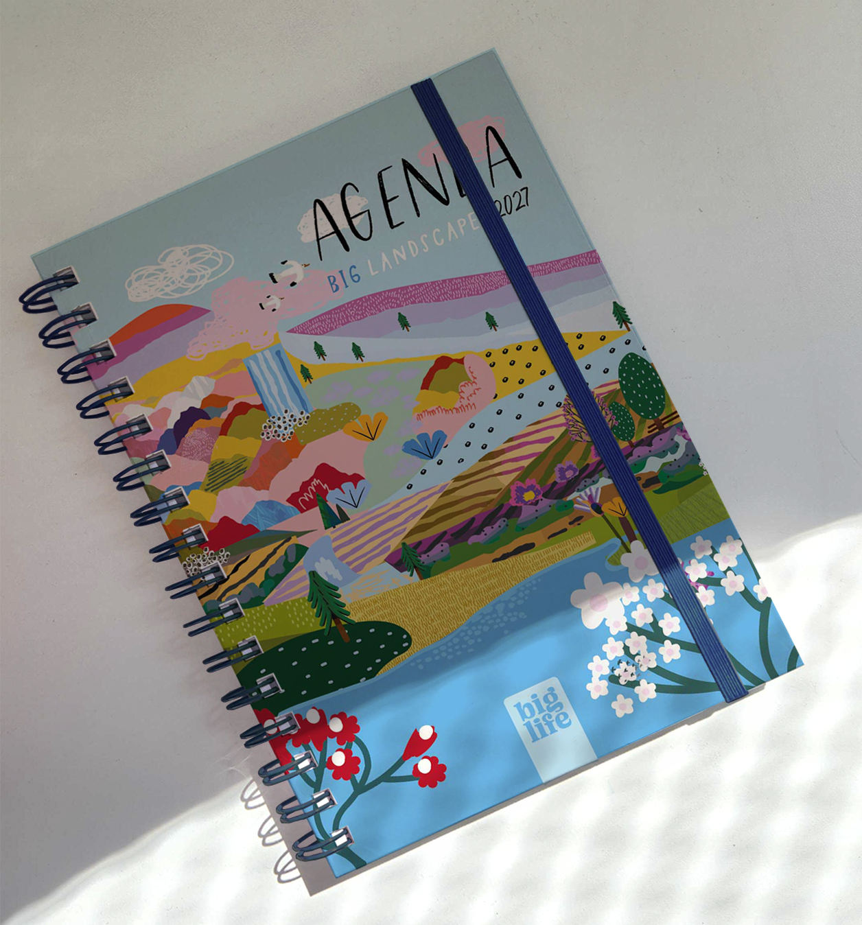 AGENDA BIG LIFE 16*22 LANDSCAPE SEMANA A LA VISTA 2027