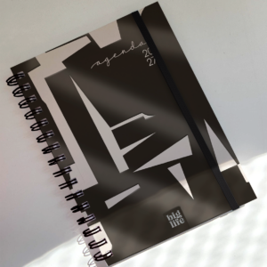 AGENDA BIG LIFE 16*22 MONOCROMO BLOCK DXP 2027
