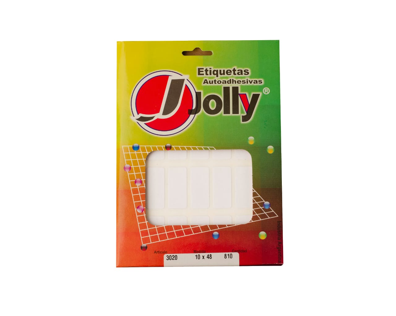 ETIQUETAS JOLLY BLANCAS MULTIUSO