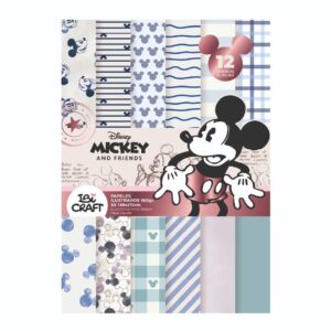 PAPELES IBI ILUSTRADOS A5 X 20 HOJAS MICKEY & FRIENDS
