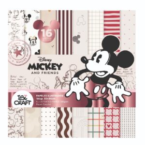 PAPELES IBI ILUSTRADOS 30X30 X 16 HJS MICKEY & FRIENDS