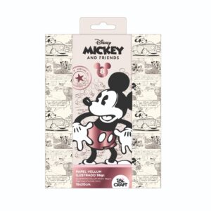 PAPELES IBI VELLUM 15X20 8 HJS MICKEY & FRIENDS