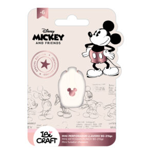 PERFORADORA IBI LLAVERO CARITA 1,6CM MICKEY & FRIENDS