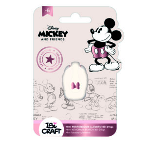 PERFORADORA IBI LLAVERO MOÑO 1,6CM MICKEY & FRIENDS