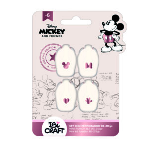 SET IBI MINI PERFORADOR LLEVRO 9,6MM MICKEY & FRIENDS