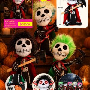 ADORNO HALLOWEEN CALAVERA 30CM (FB20336)