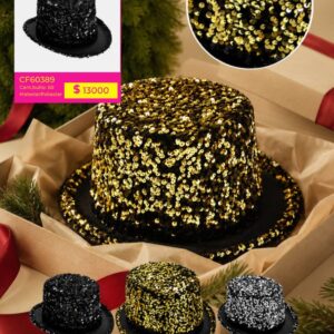 SOMBRERO HALLOWEEN C/ LENTEJUELAS (CF60389)