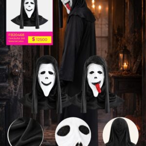MASCARA HALLOWEEN LATEX SCREAM (FB20468)