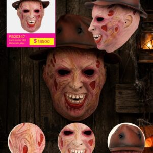 MASCARA HALLOWEEN LATEX FREDDY KRUEGER (FB20347)